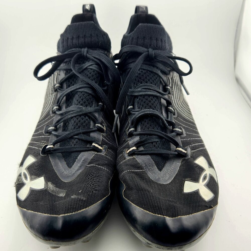 Under Armour Spotlight MC Men’s Black Football Cleats Size 11.5 High Top
